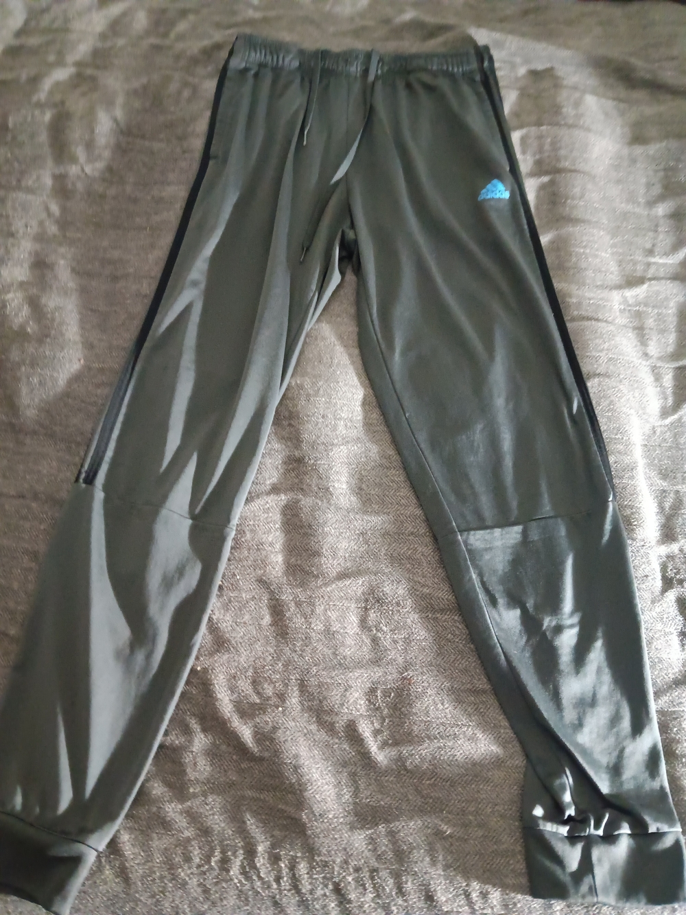 adidas Men's Joggers with Black Stripes